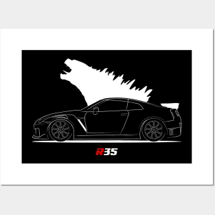 JDM R 35 Posters and Art